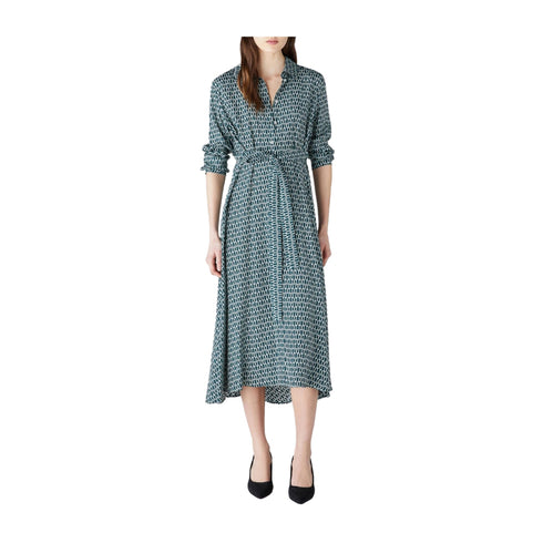 EMME MARELLA Abito midi Abito Donna midi con bottoni Verde - Francavilla Moda